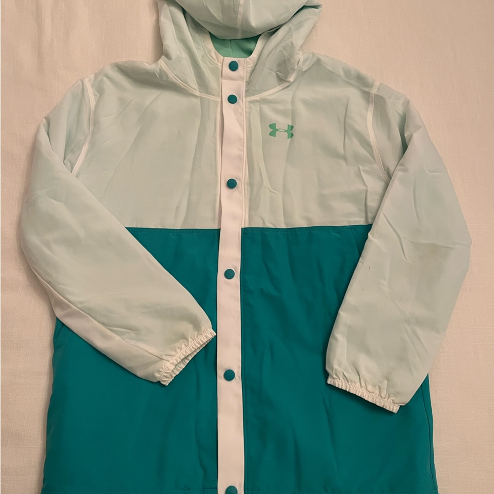 Under Armour girls fleece lined jacket - youth XL